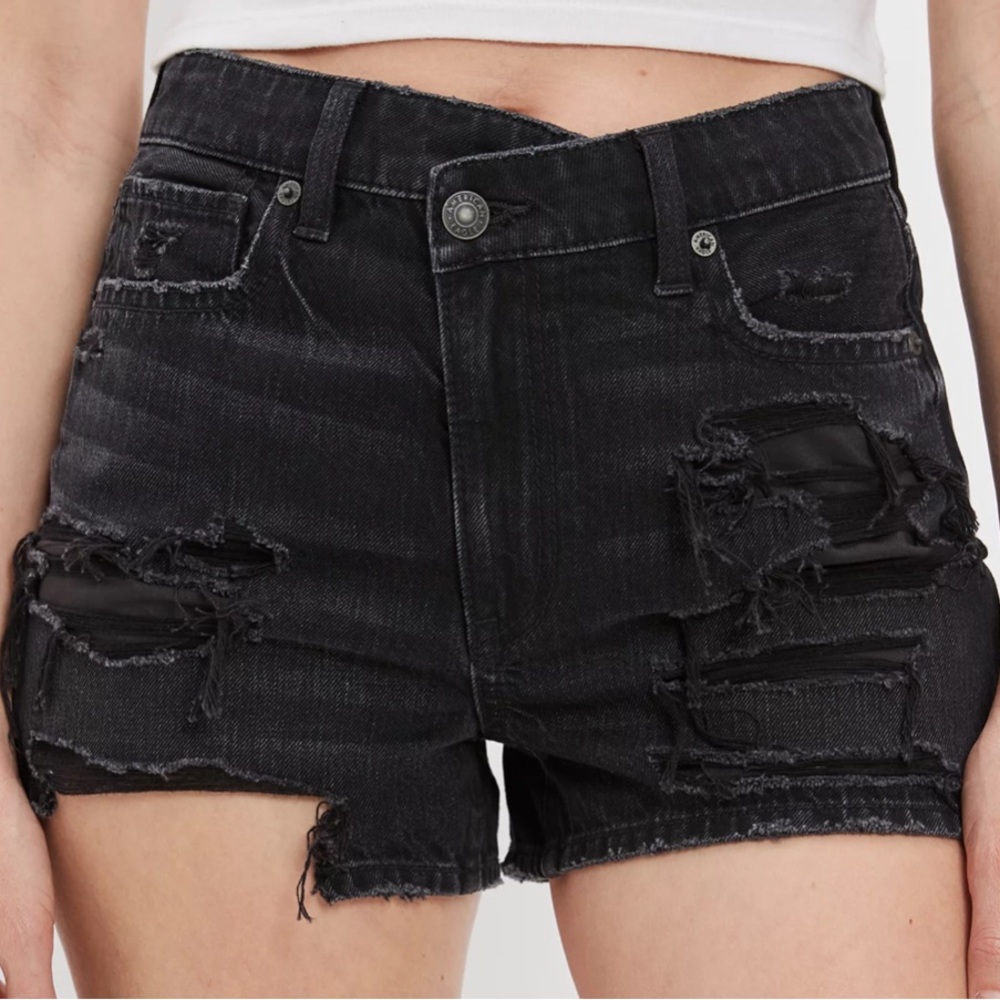 American Eagle Black Shorts